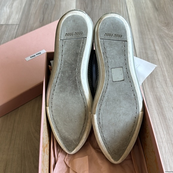Miu Miu Calzature Donna metallic silver size 37 - Picture 5 of 8